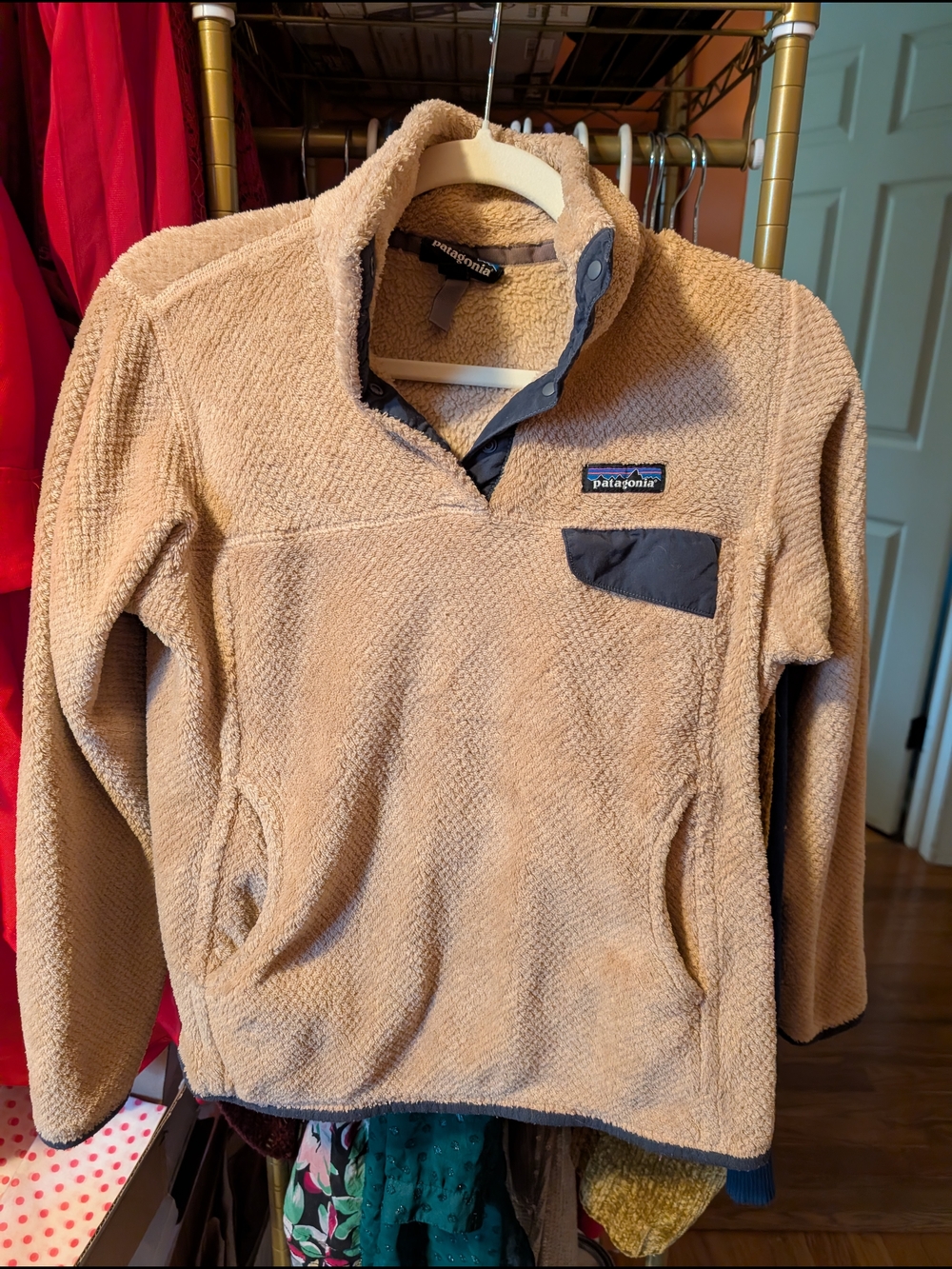 Patagonia Women's Re-Tool Snap-T Pullover Rosewater Small